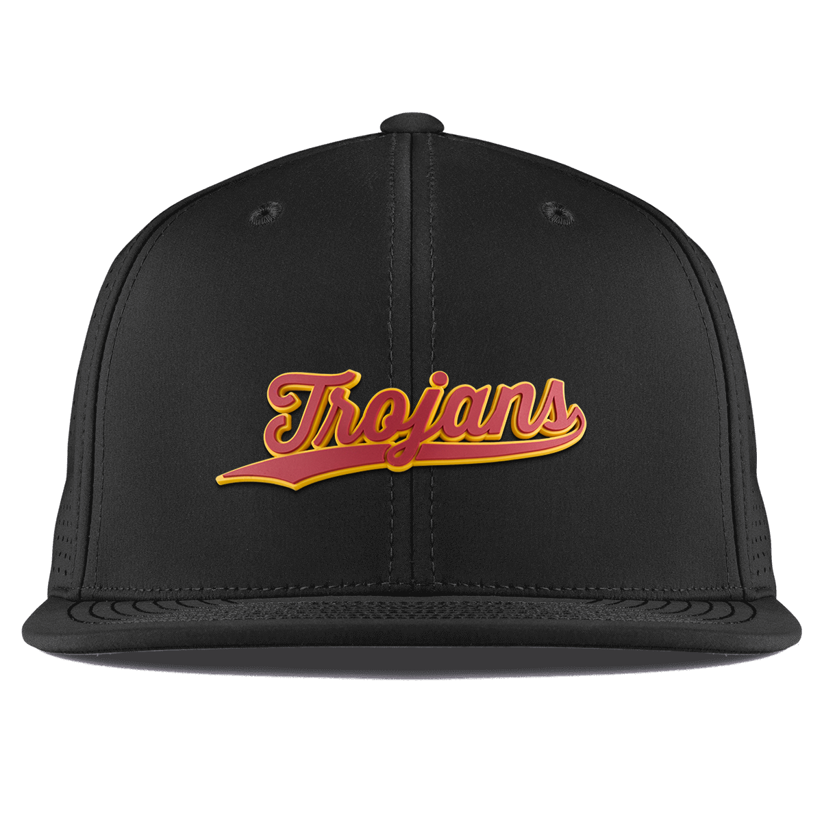 University of Southern California "USC Trojans Script" Flat Elite Black