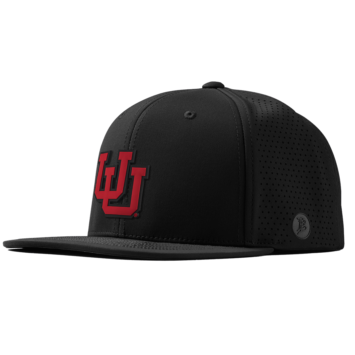 University of Utah "Utah Block" Flat Elite Back Black 