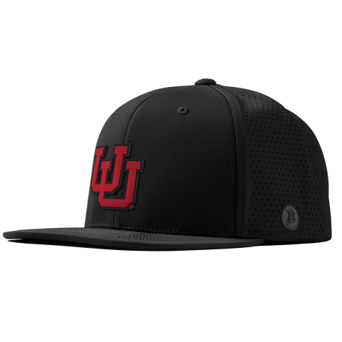 University of Utah "Utah Block" Flat Elite Back Black 