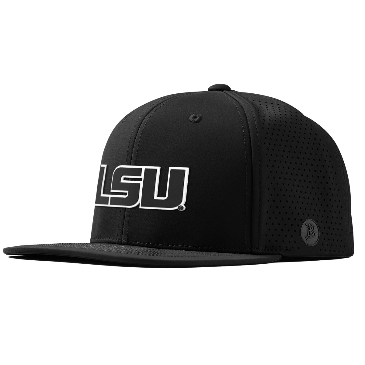 Louisiana State University "Vintage LSU Block" Flat Elite Black