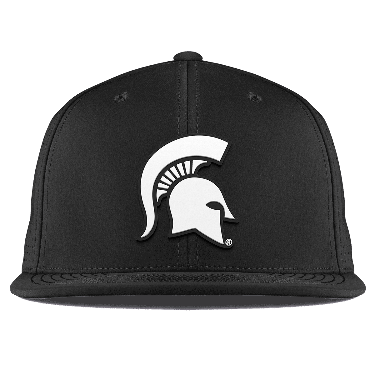Michigan State University "Vintage MSU Team Logo" Flat Elite Black