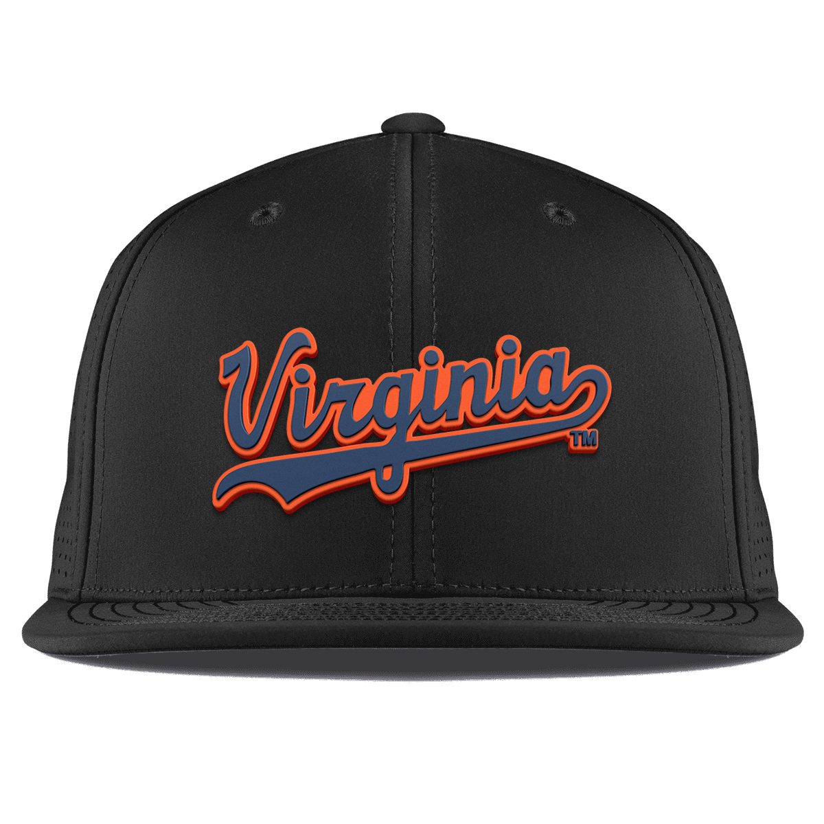 University of Virginia "Virginia Script" Flat Elite Black