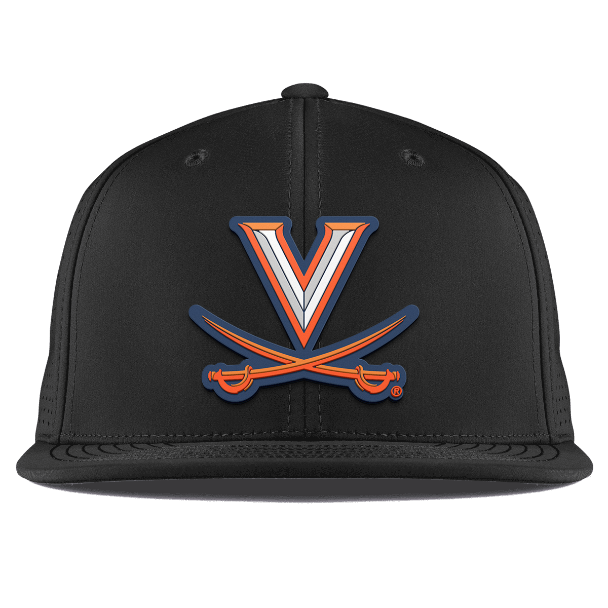 University of Virginia "Virginia Team Logo" Flat Elite Black