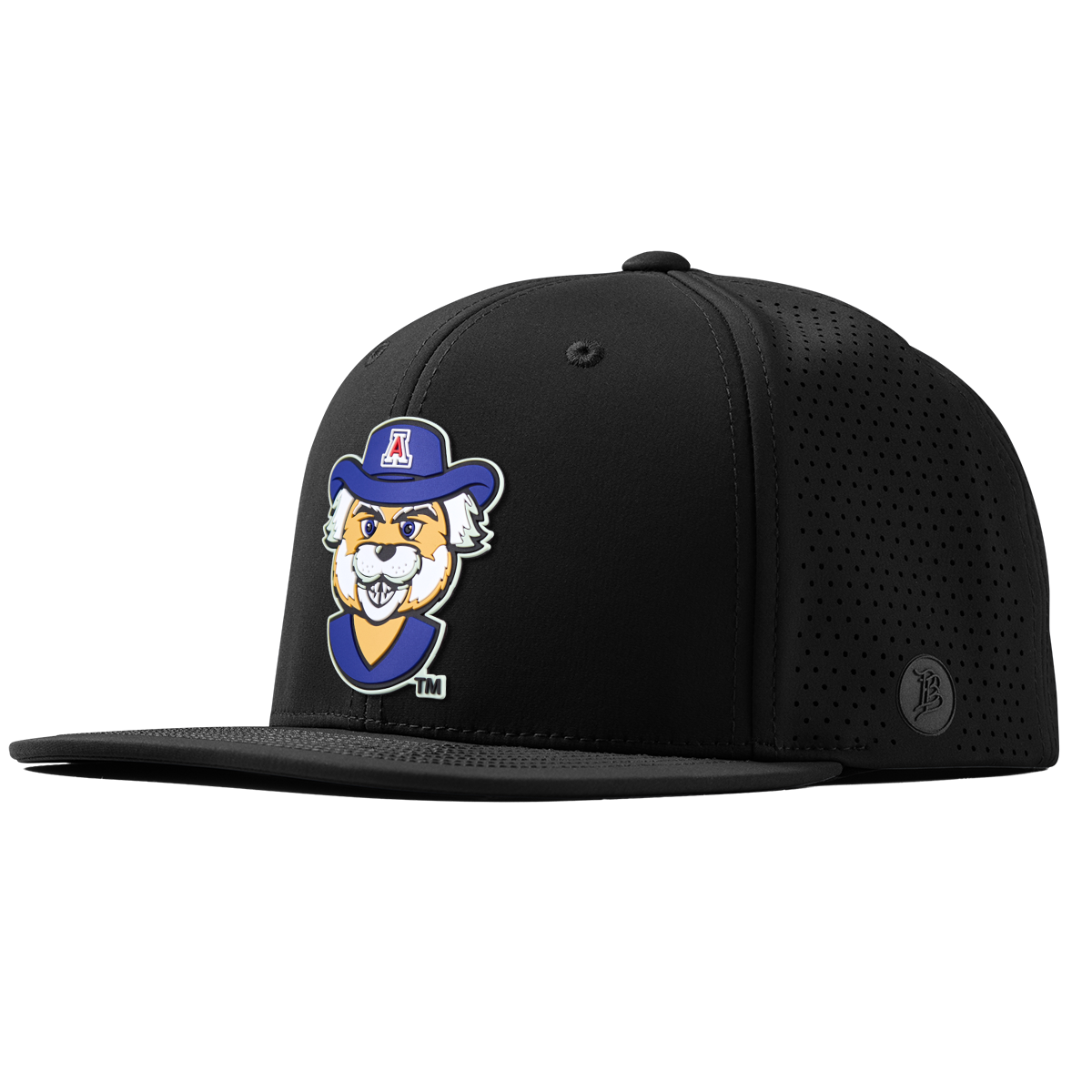 University of Arizona "Wilbur The Wildcat" Flat Elite Black