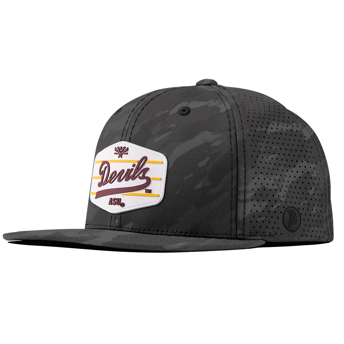 Arizona State University "ASU Devils" Flat Elite Charcoal Camo