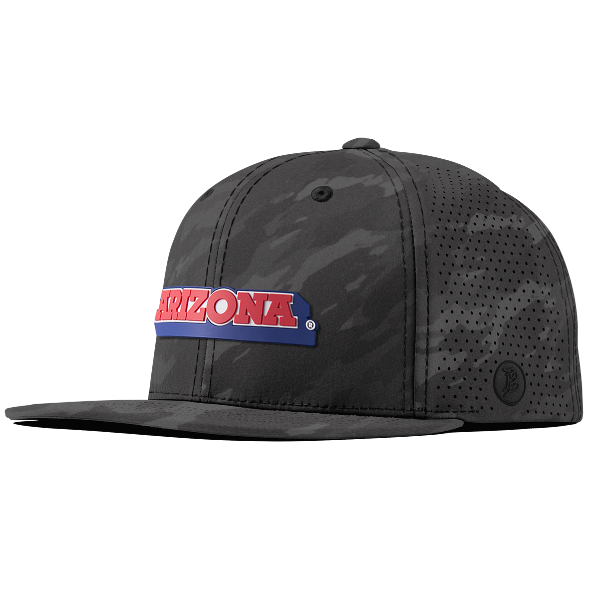 University of Arizona "Arizona Collegiate" Flat Elite Back Charcoal Camo
