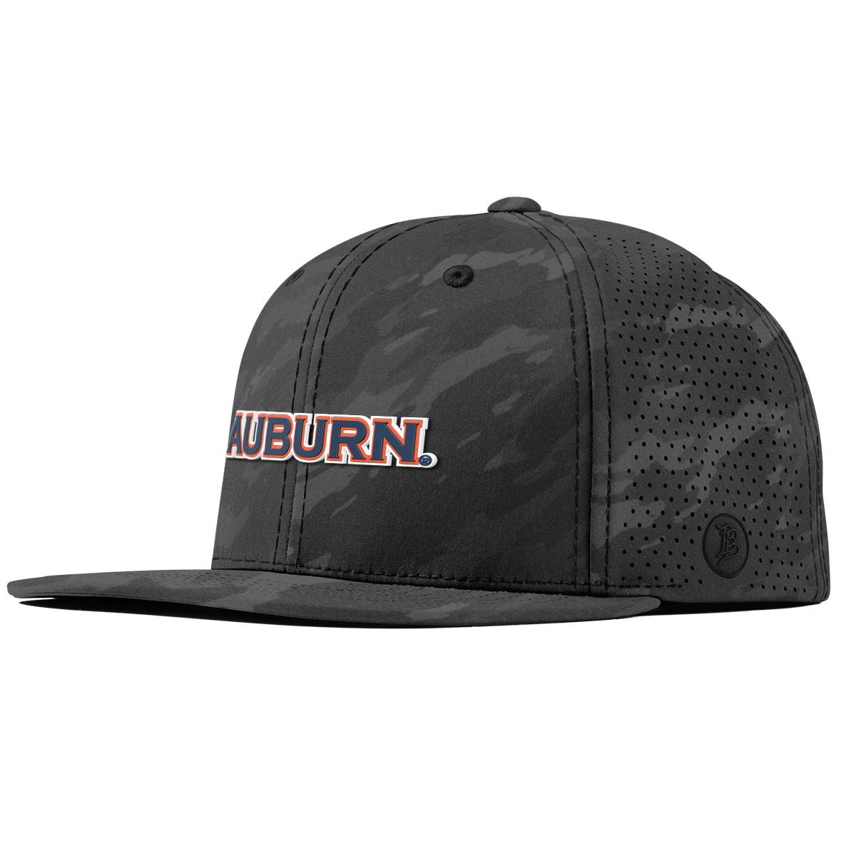 Auburn University "Auburn Block" Flat Elite Charcoal Camo