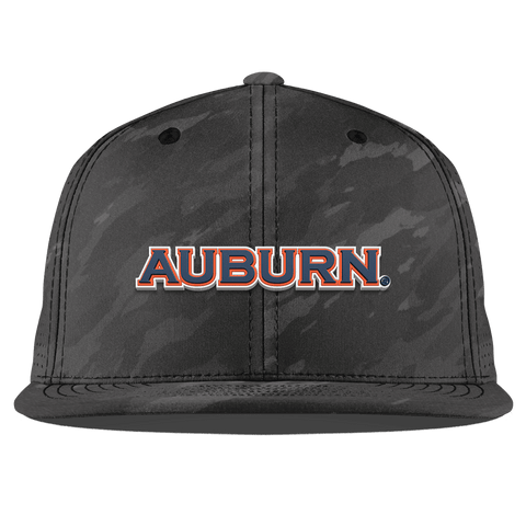 Auburn University "Auburn Block" Flat Elite Charcoal Camo