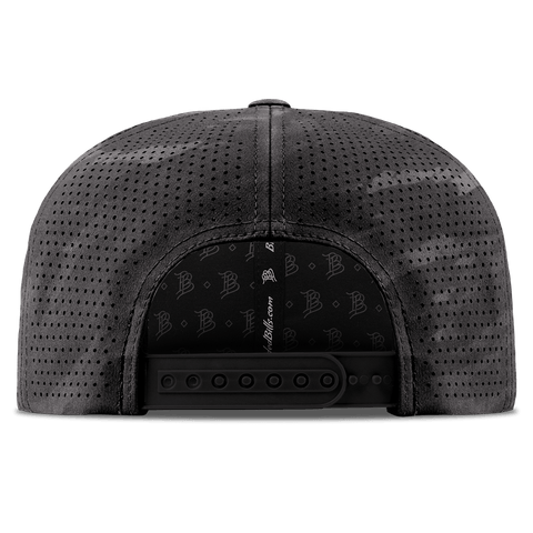 Iowa State University "Cyclones Football" Flat Elite Back Charcoal Camo