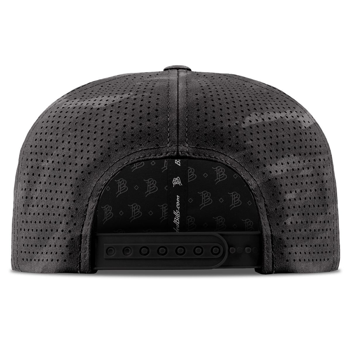 Dad Life Script Elite Classic Back Charcoal Camo