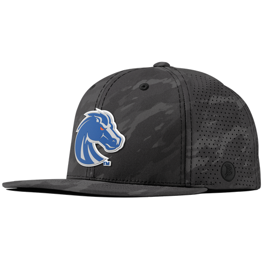Boise State University "Boise State Broncos Gray" Flat Elite Charcoal Camo