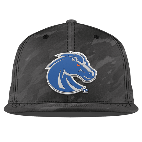 Boise State University "Boise State Broncos Gray" Flat Elite Charcoal Camo