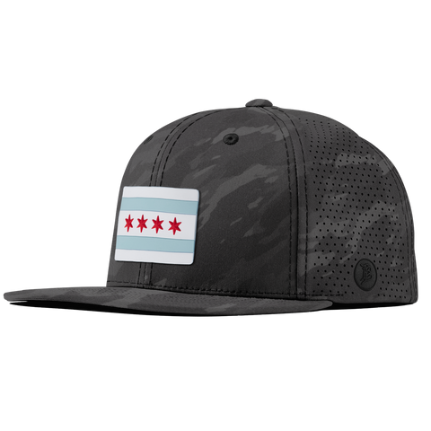Chicago Flag Elite Classic Charcoal Camo