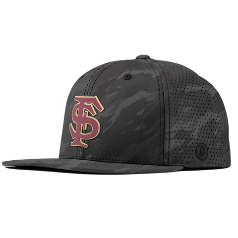 Florida State University "FSU Block" Flat Elite Charcoal Camo