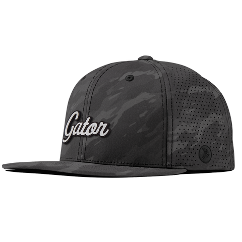 Gator Script White Elite Classic Charcoal Camo