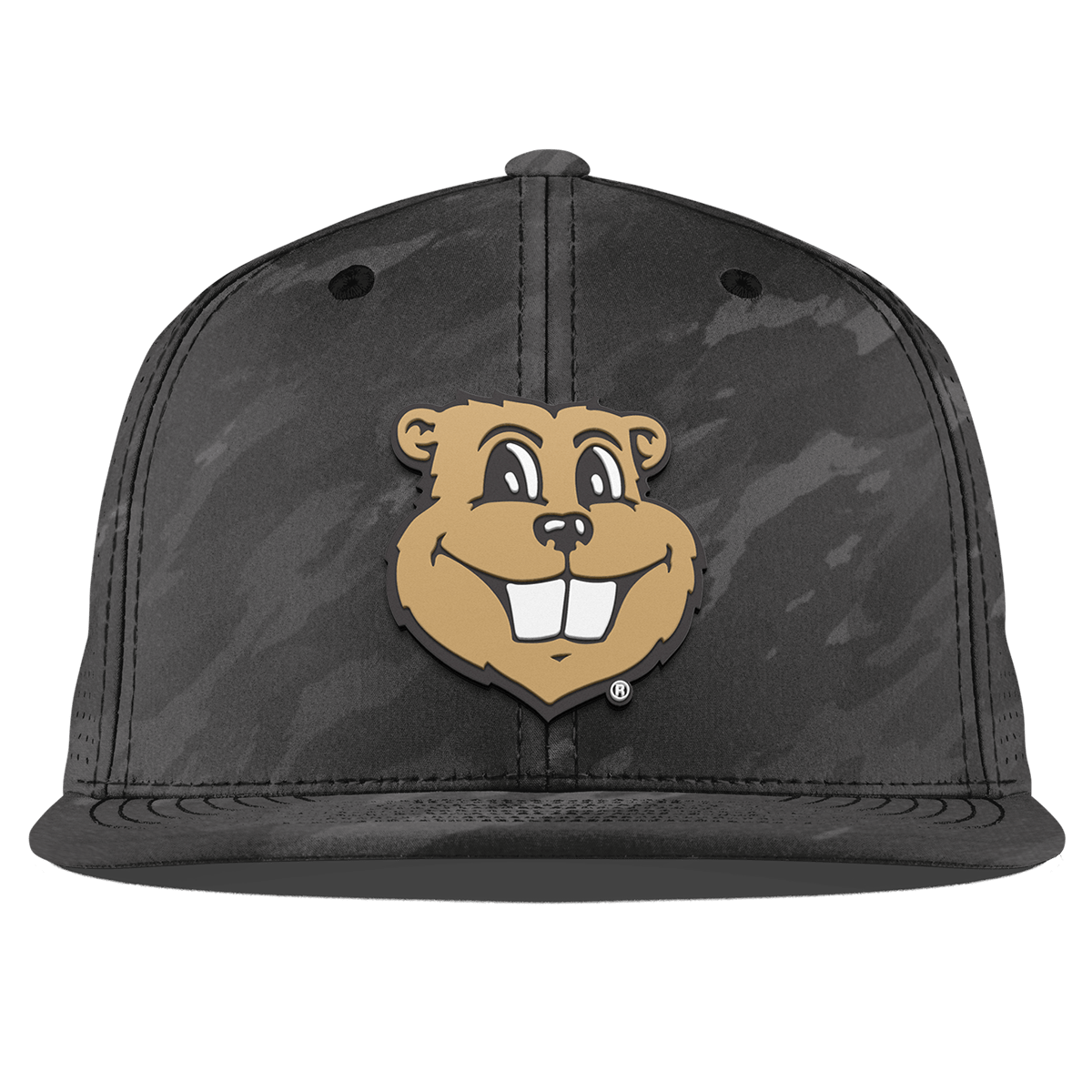 University of Minnesota "Goldy Gopher" Flat Elite Charcoal Camo