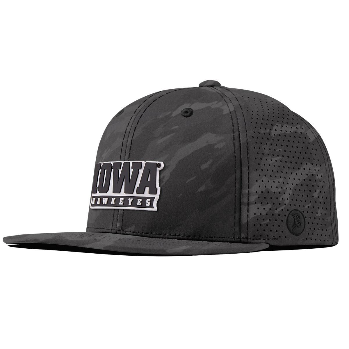 University of Iowa "Iowa Hawkeyes Block" Elite Classic Charcoal Camo