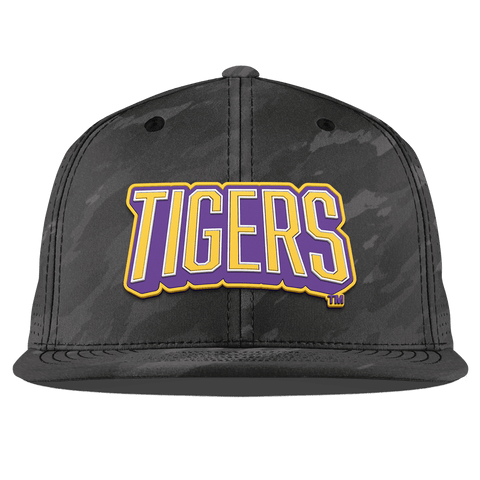 Louisiana State University "LSU Tigers Block" Flat Elite Charcoal Camo