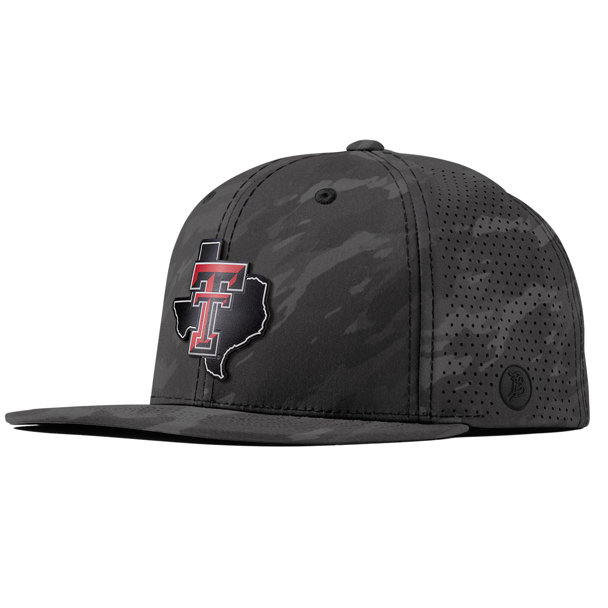 Texas Tech University "Lubbock Local" Flat Elite Charcoal Camo