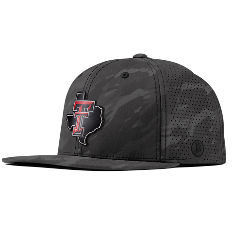Texas Tech University "Lubbock Local" Flat Elite Charcoal Camo