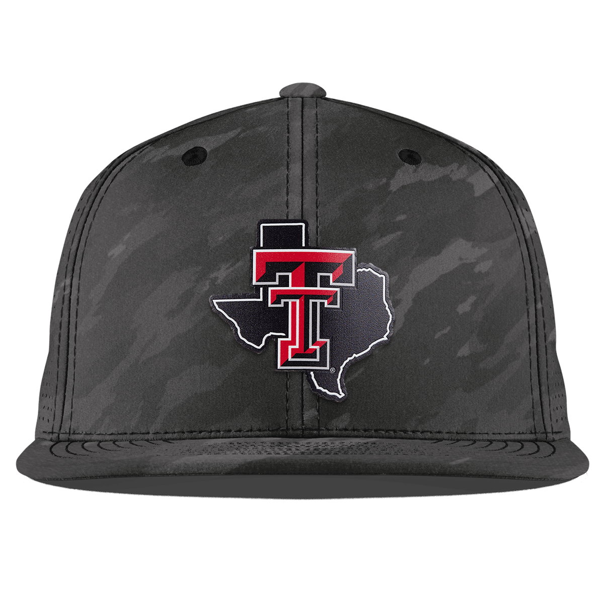 Texas Tech University "Lubbock Local" Flat Elite Charcoal Camo