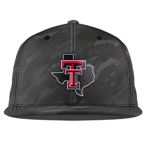 Texas Tech University "Lubbock Local" Flat Elite Charcoal Camo