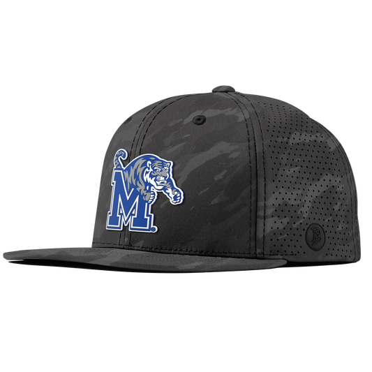 University of Memphis "Memphis Team Logo" Flat Elite Charcoal Camo