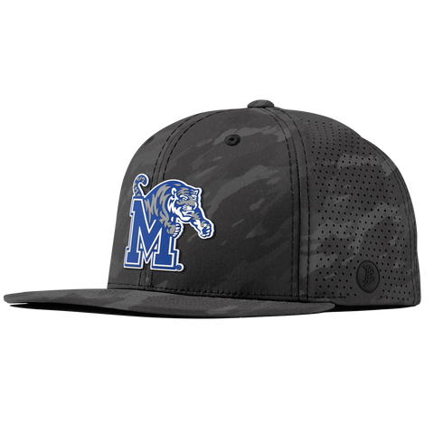 University of Memphis "Memphis Team Logo" Flat Elite Charcoal Camo