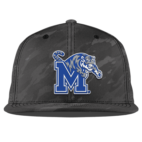 University of Memphis "Memphis Team Logo" Flat Elite Charcoal Camo