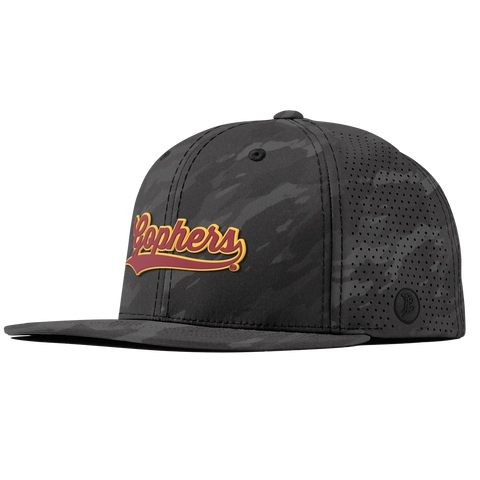 University of Minnesota "Minnesota Gophers Script" Flat Elite Charcoal Camo