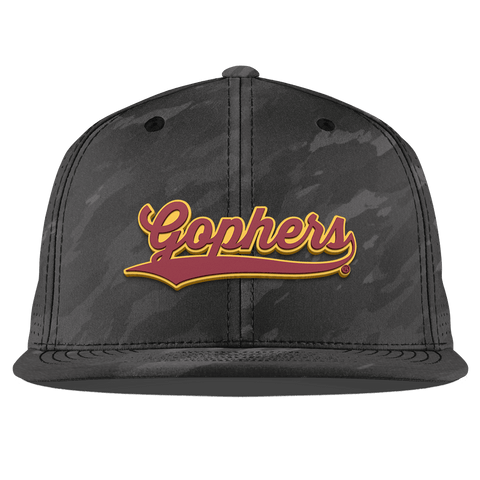 University of Minnesota "Minnesota Gophers Script" Flat Elite Charcoal Camo