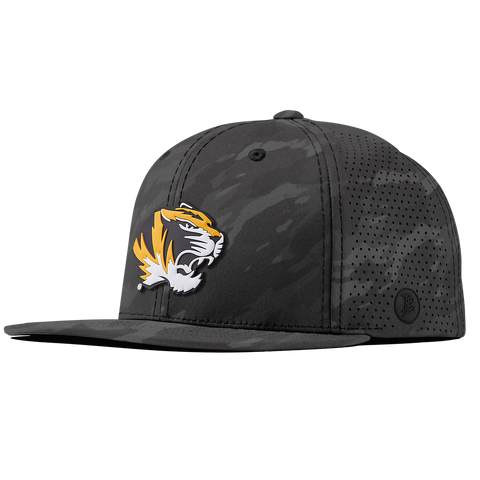 University of Missouri "Missouri Tigers Team Logo" Flat Elite Charcoal Camo