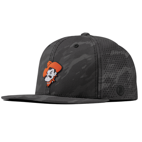 Oklahoma State University "OSU Pistol Pete" Flat Elite Charcoal Camo