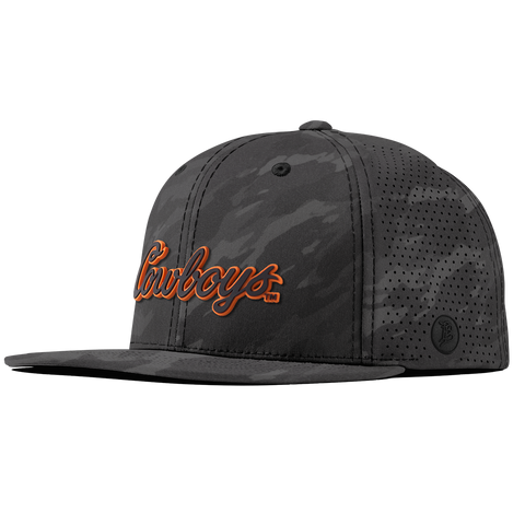 Oklahoma State University "Oklahoma State Cowboys" Flat Elite Charcoal Camo