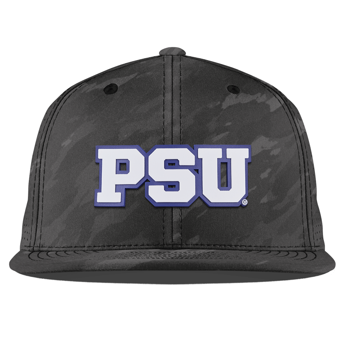 Pennsylvania State University "Penn State Block" Flat Elite Charcoal Camo