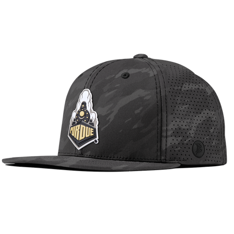Purdue University "Purdue Team Logo" Flat Elite Charcoal Camo