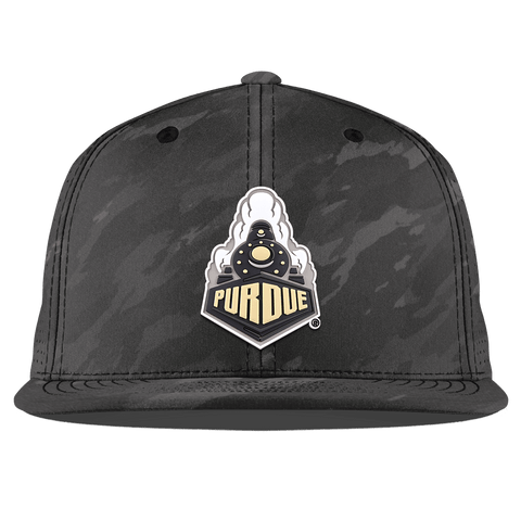 Purdue University "Purdue Team Logo" Flat Elite Charcoal Camo