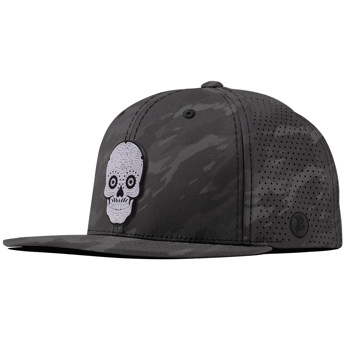 Sugar Skull PVC Elite Classic Charcoal Camo