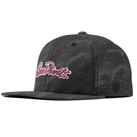 Arizona State University "Sun Devils Script" Flat Elite Charcoal Camo