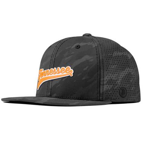University of Tennessee "Tennessee Script" Flat Elite Charcoal Camo
