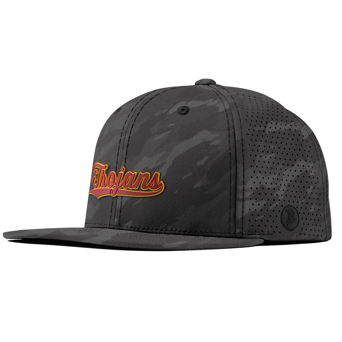 University of Southern California "USC Trojans Script" Flat Elite Charcoal Camo