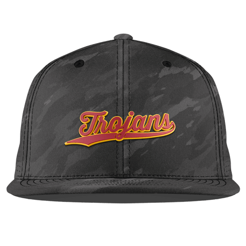 University of Southern California "USC Trojans Script" Flat Elite Charcoal Camo