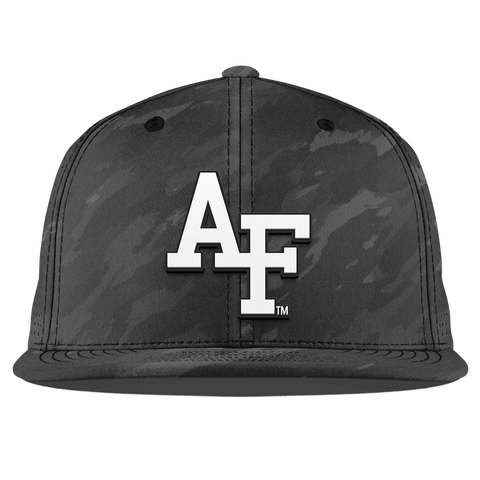 Air Force Academy "Vintage Air Force Team Logo" Flat Elite Charcoal Camo