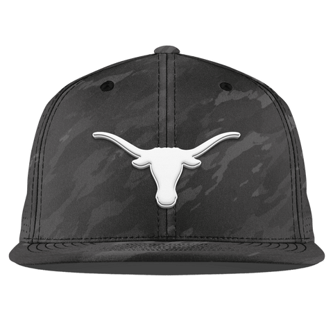 University of Texas "Vintage Texas Longhorn" Flat Elite Charcoal Camo