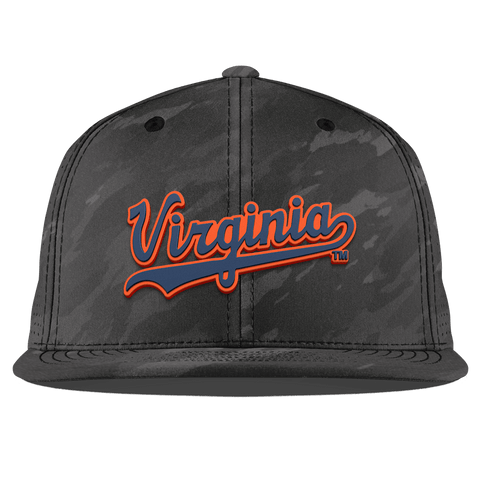 University of Virginia "Virginia Script" Flat Elite Charcoal Camo