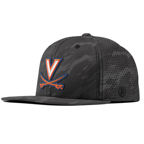 University of Virginia "Virginia Team Logo" Flat Elite Charcoal Camo