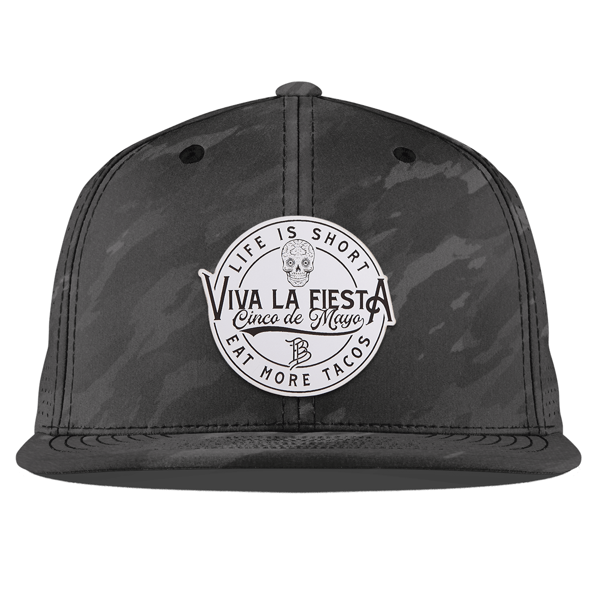 Branded Fiesta Flat Elite Charcoal Camo