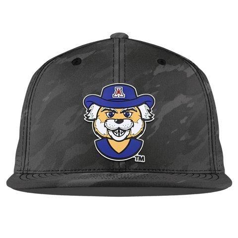 University of Arizona "Wilbur The Wildcat" Flat Elite Charcoal Camo