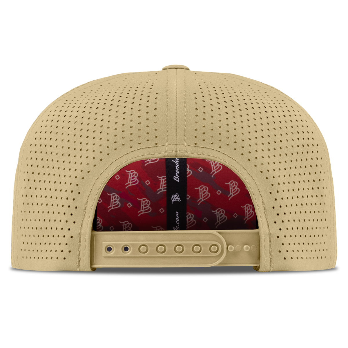 Sliced Script Flat Elite Back Desert