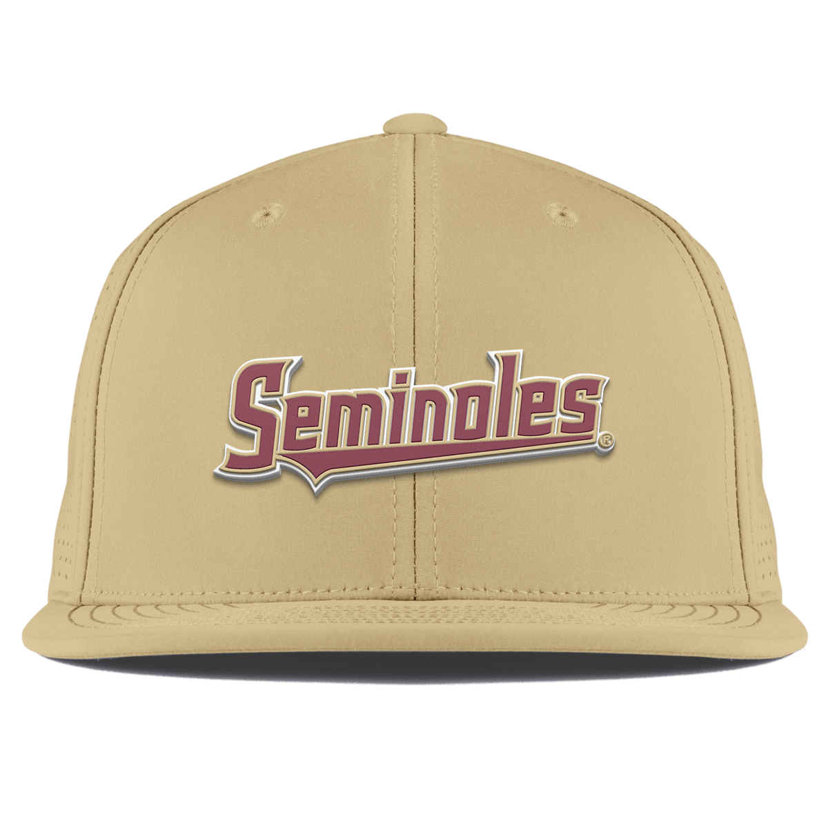 Florida State University "FSU Seminoles Block" Flat Elite Desert